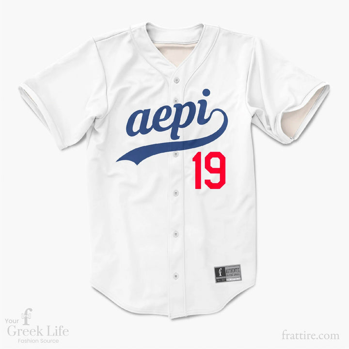 Alpha Epsilon Pi Custom Baseball Jersey | Style 04