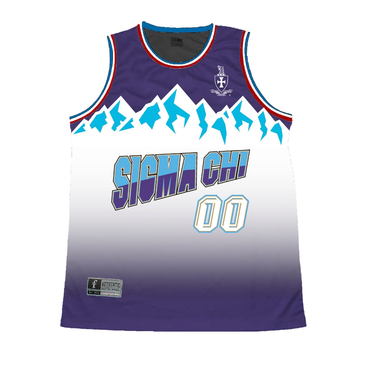 Sigma Chi Custom Basketball Jerseys