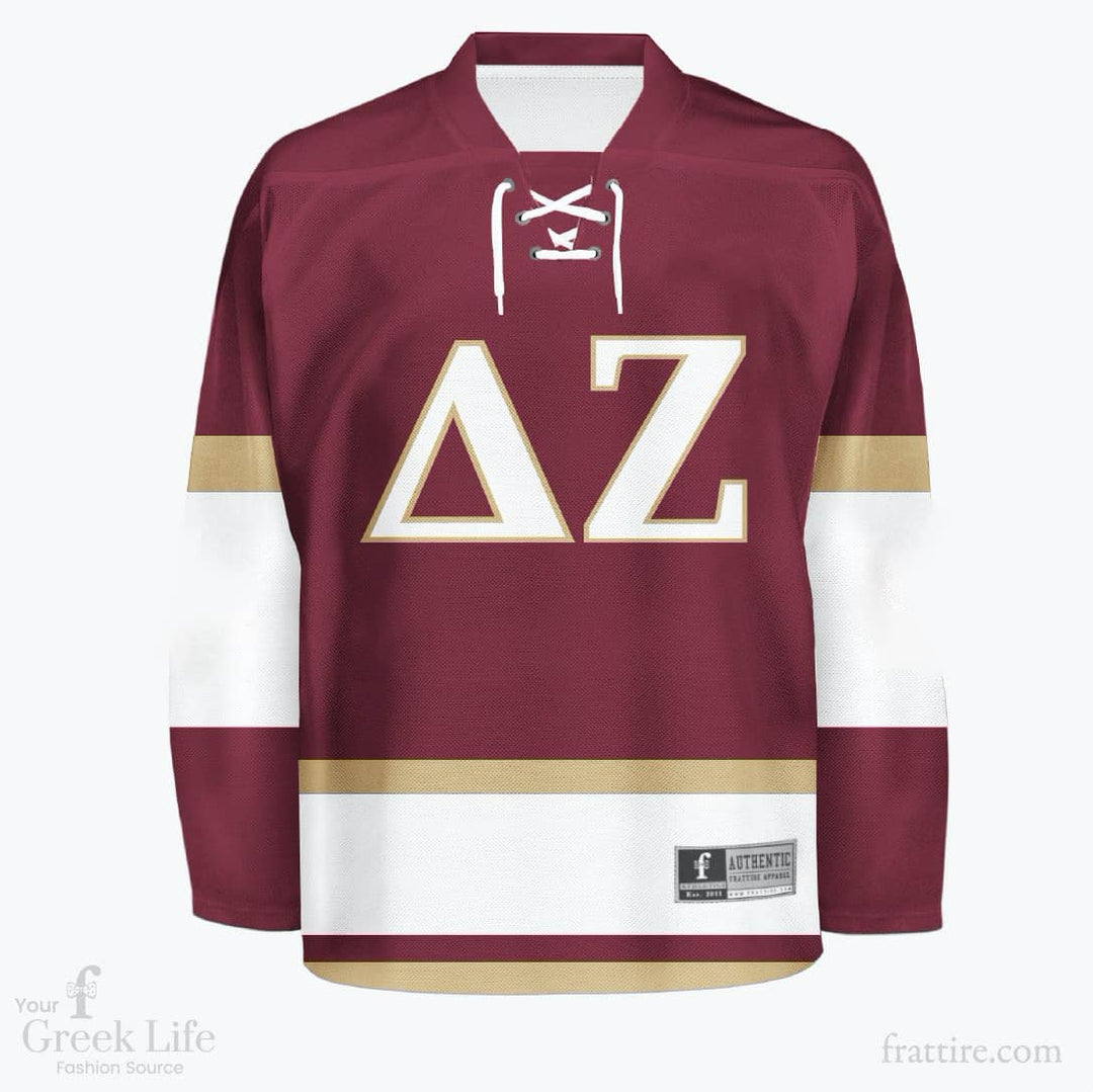 Delta Zeta Custom Hockey Jersey | Style 09