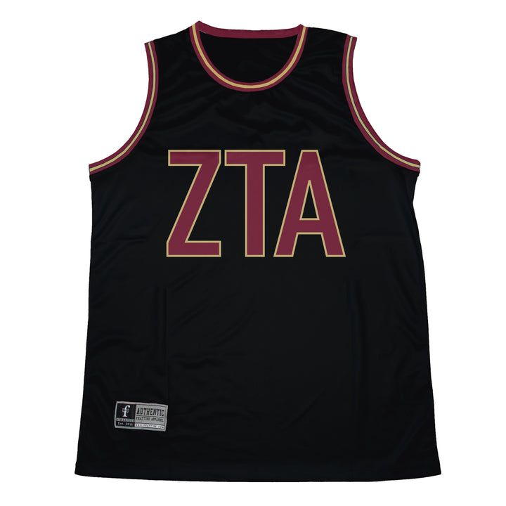 Zeta Tau Alpha Basketball Jersey