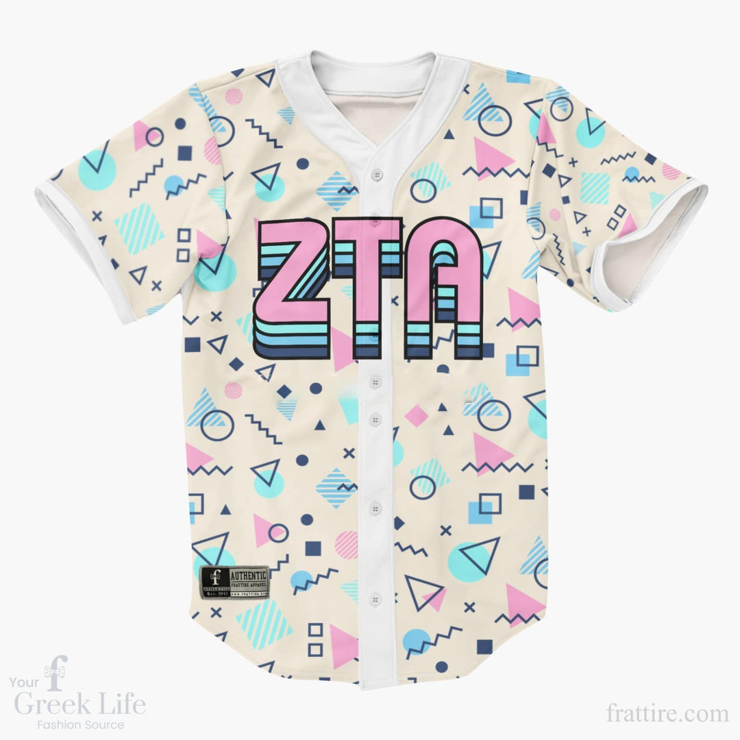 Zeta Tau Alpha Baseball Jersey | Style 89