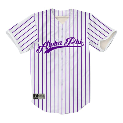Alpha Phi Baseball Jerseys