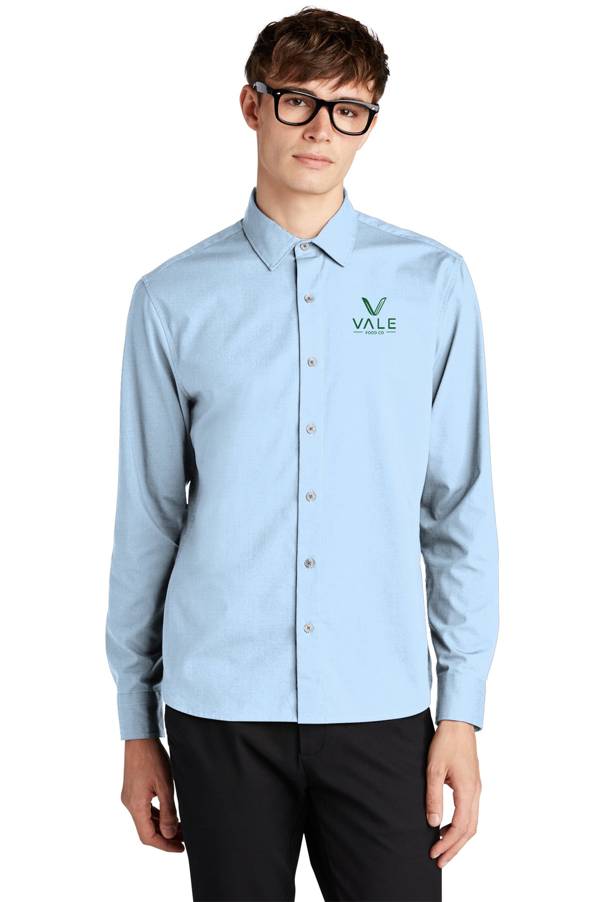 Mercer-Mettle Long Sleeve Stretch Woven Shirt