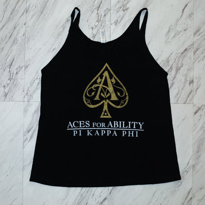 pi kappa phi aces for ability ladies tank