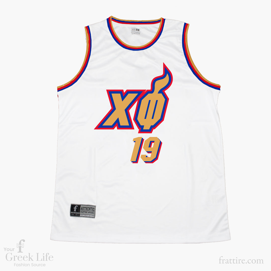 Chi Phi Custom Basketball Jersey | Style 14