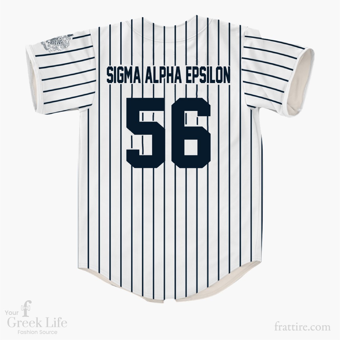 Sigma Alpha Epsilon Pinstripe Jersey