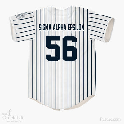 Sigma Alpha Epsilon Pinstripe Jersey