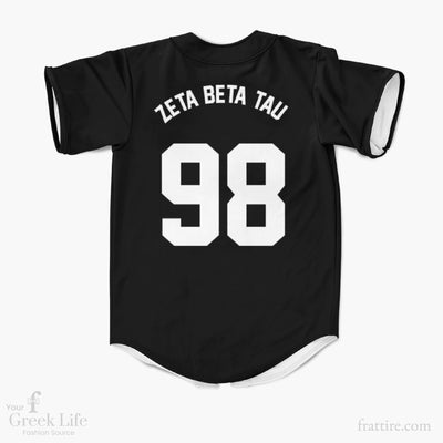 Zeta Beta Tau UCF Baseball Jersey