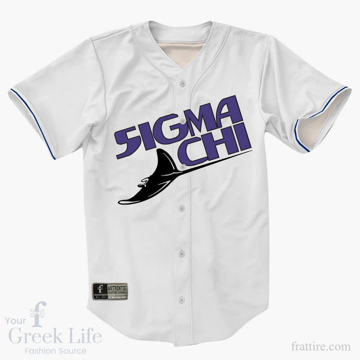 Sigma Chi Greek Baseball Jersey | Style 73