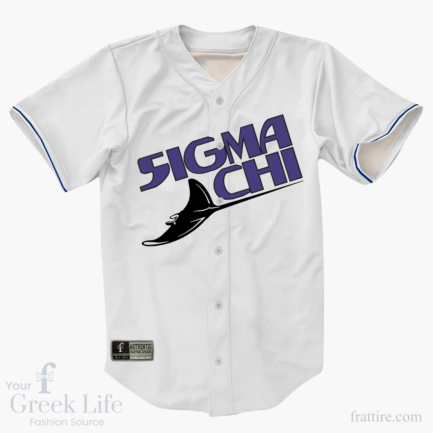 Custom Greek Baseball Jersey | Style 73