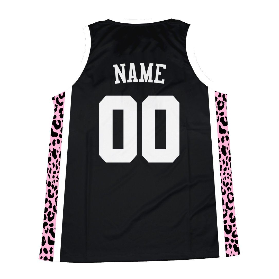 custom pink basketball jersey