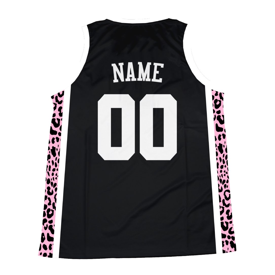 pink basketball jersey design