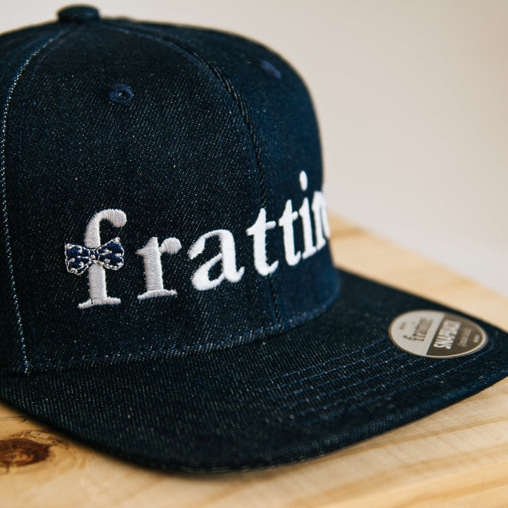 The Navy Denim Snapback