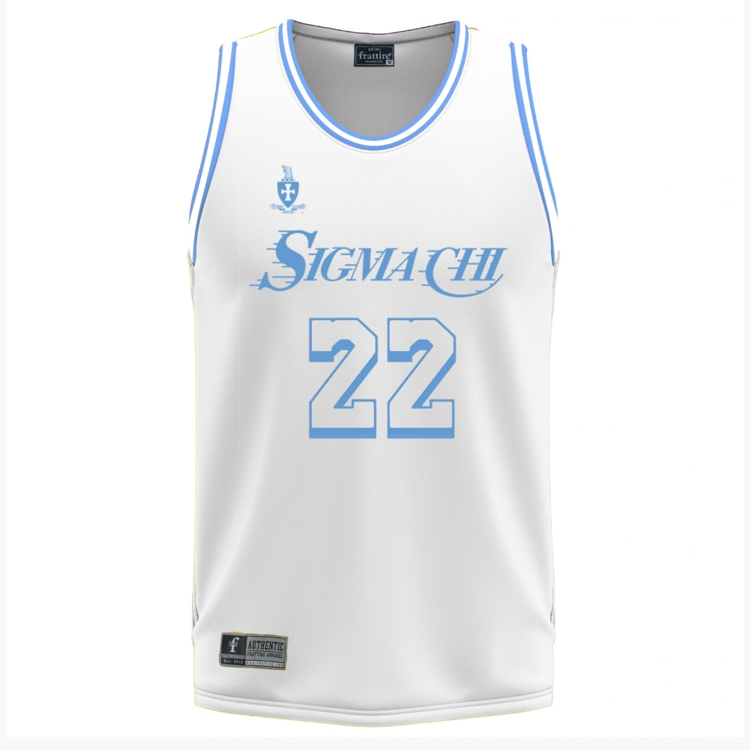 Sigma Chi Basketball Jersey