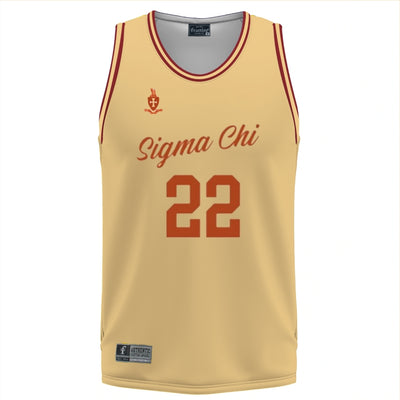 Sigma Chi Basketball Jersey