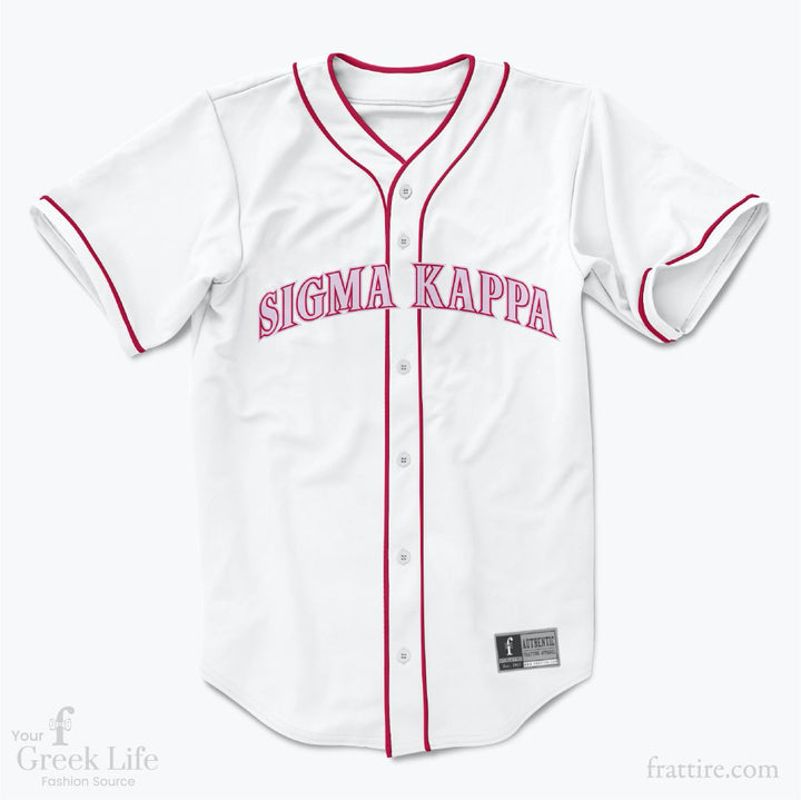 Sigma Kappa Greek Baseball Jersey | Style 75