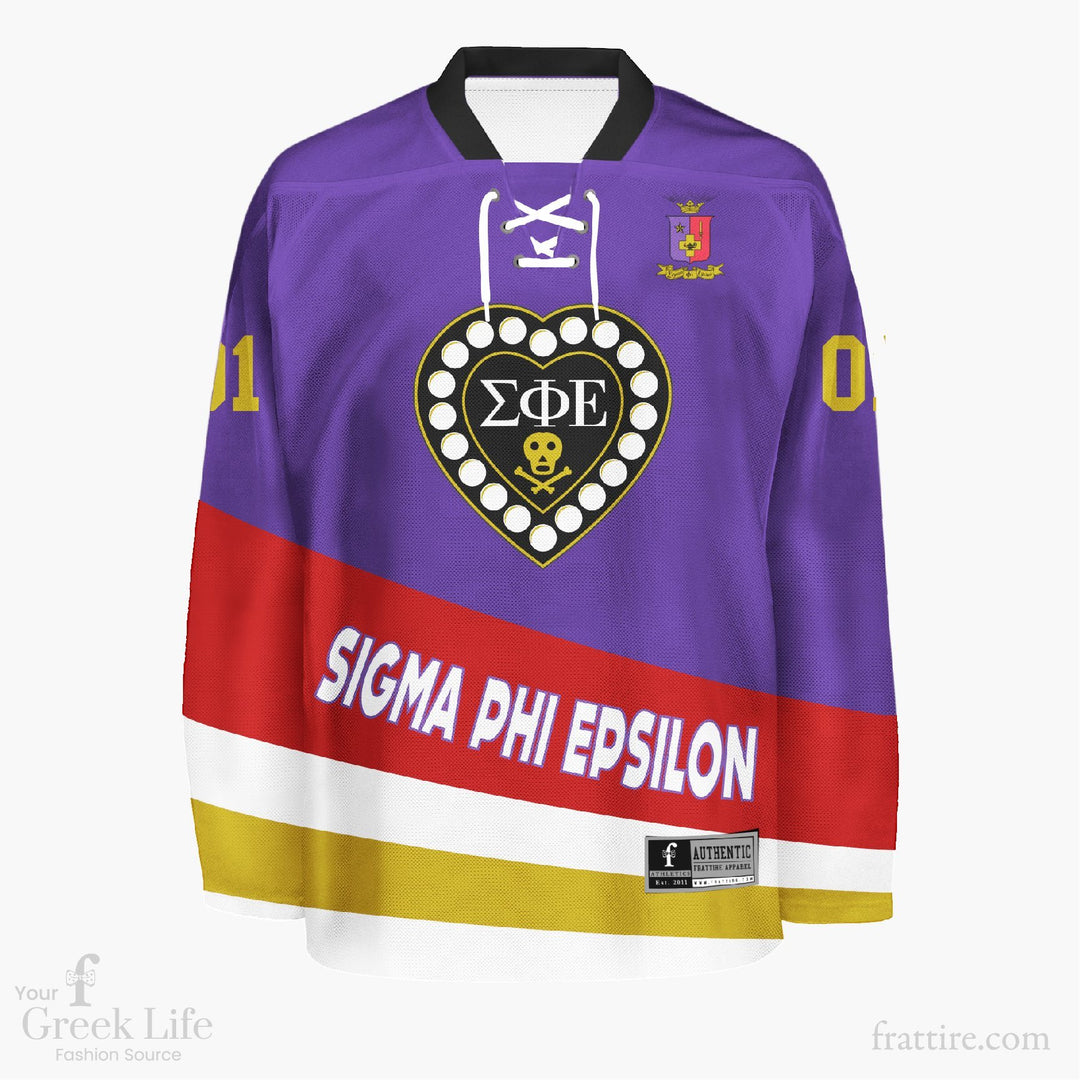 Sigma Phi Epsilon WSU Hockey Jersey
