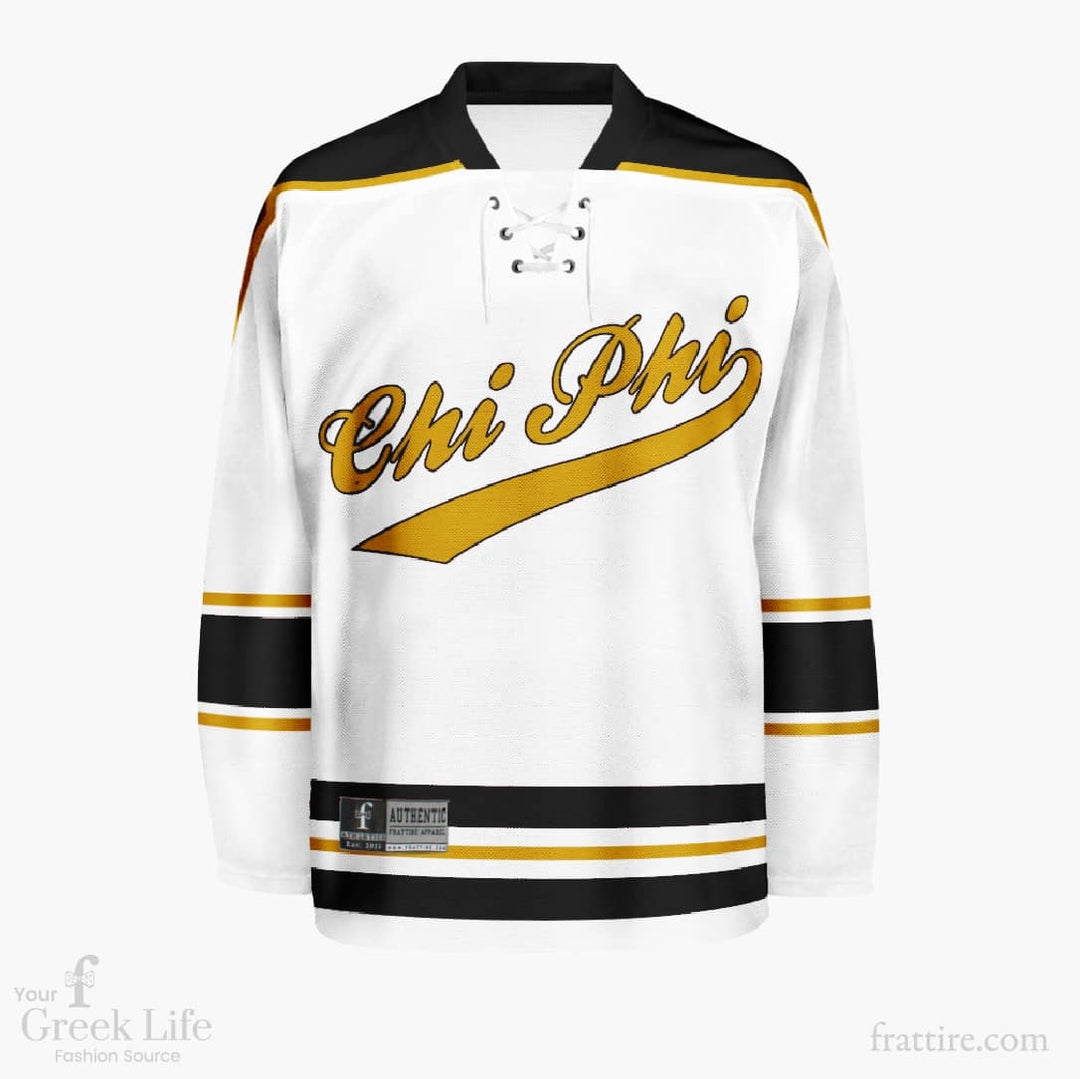 Chi Phi Custom Hockey Jersey | Style 36
