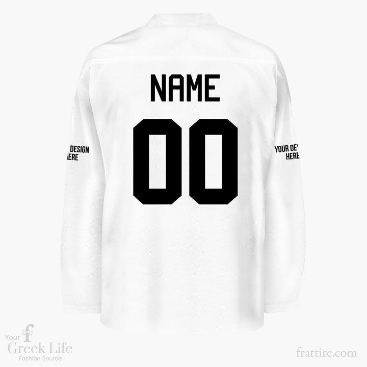 Custom Frattire V Neck Hockey Jersey