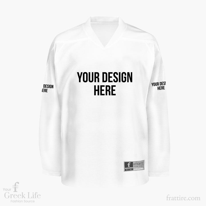 Custom Frattire V Neck Hockey Jersey