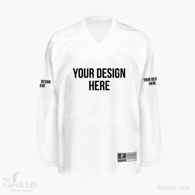 Custom Frattire V Neck Hockey Jersey