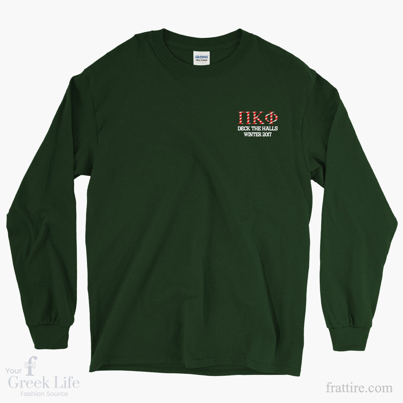 Pi Kappa Phi SHU Deck The Halls Long Sleeve