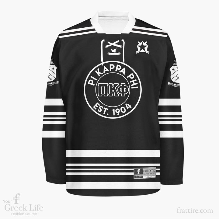 Pi Kappa Phi WIU Blackout Hockey Jersey