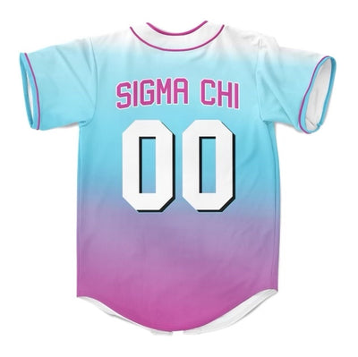 Sigma Chi Michigan Baseball Jerseys