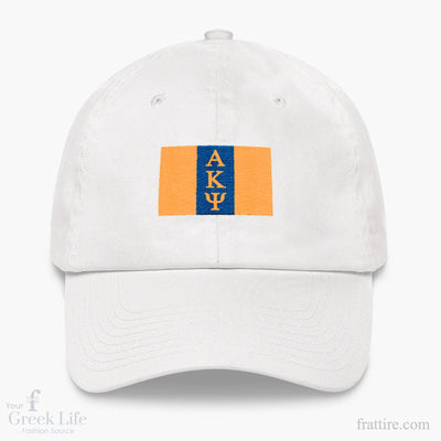 AKPsi Flag Dad Cap