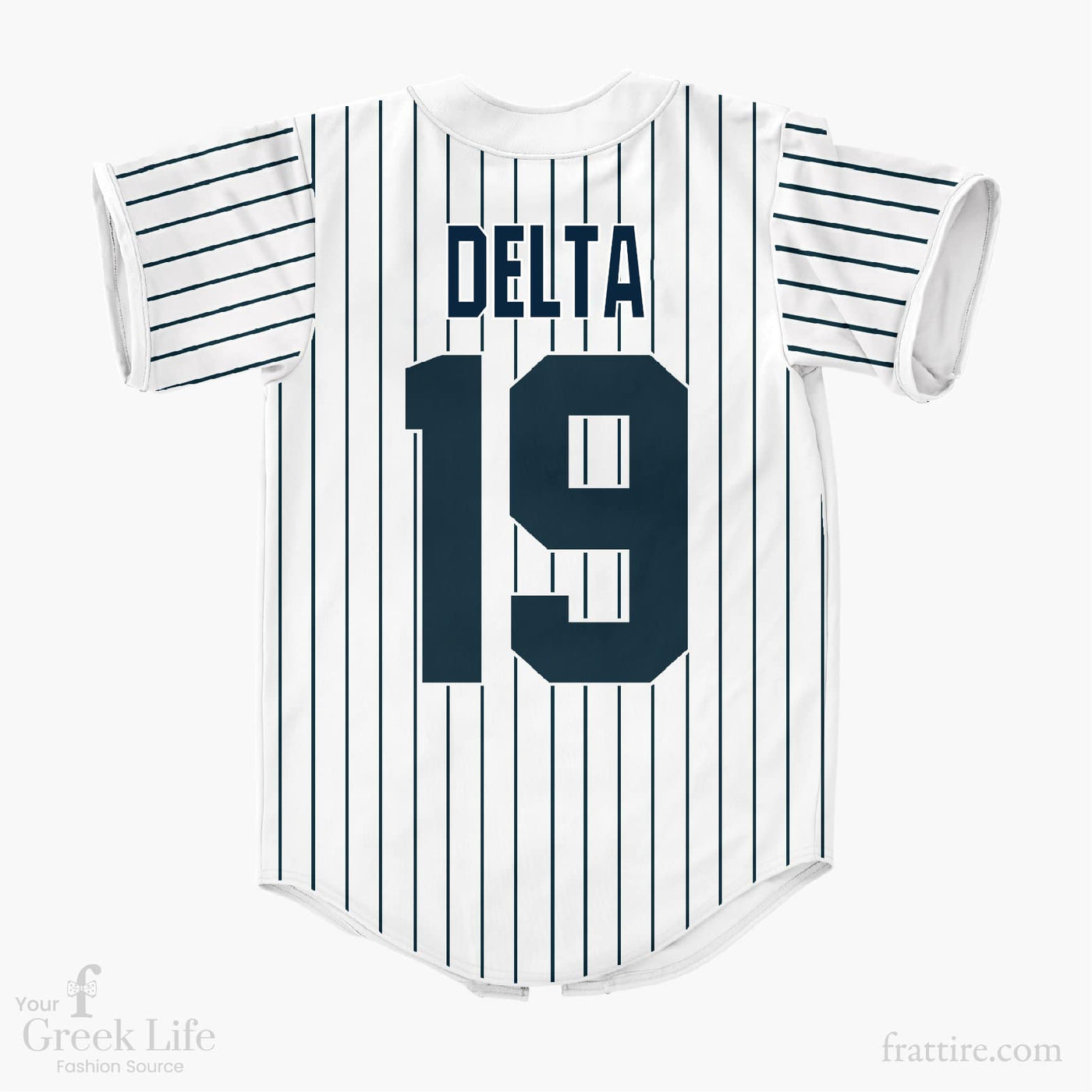 Custom Greek Baseball Jersey | Style 20