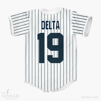 Custom Greek Baseball Jersey | Style 20