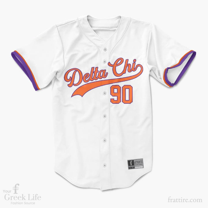 Delta Chi Custom Baseball Jersey | Style 21