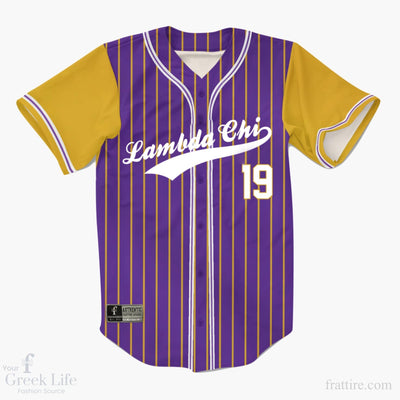 Custom Greek Baseball Jersey | Style 36
