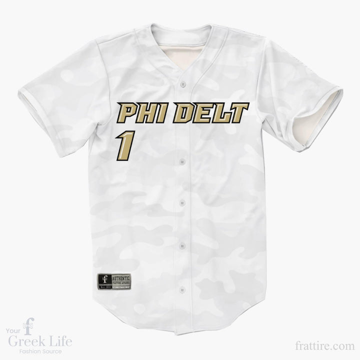 Phi Delta Theta Greek Baseball Jersey | Style 44