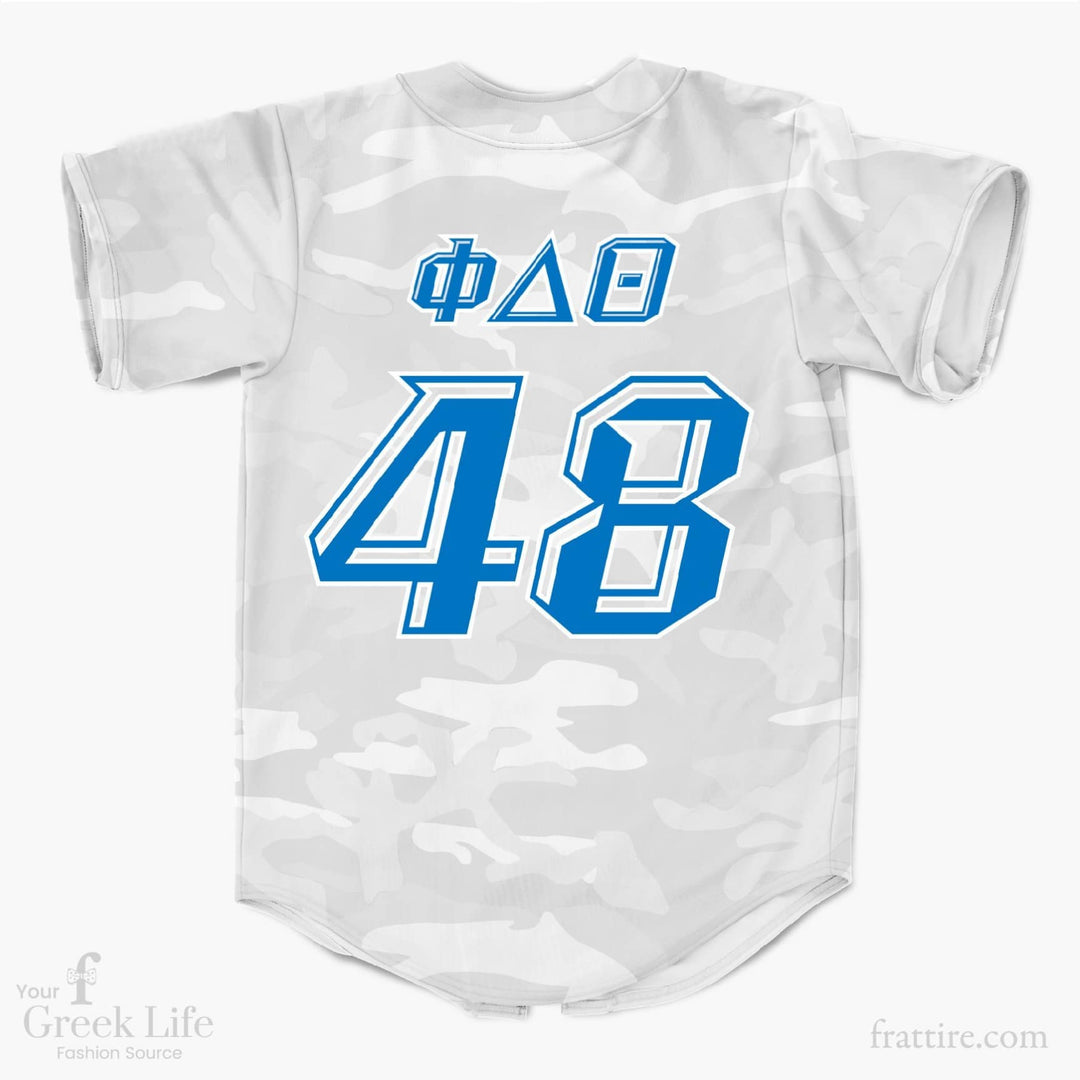 Phi Delta Theta Custom Baseball Jersey | Style 45