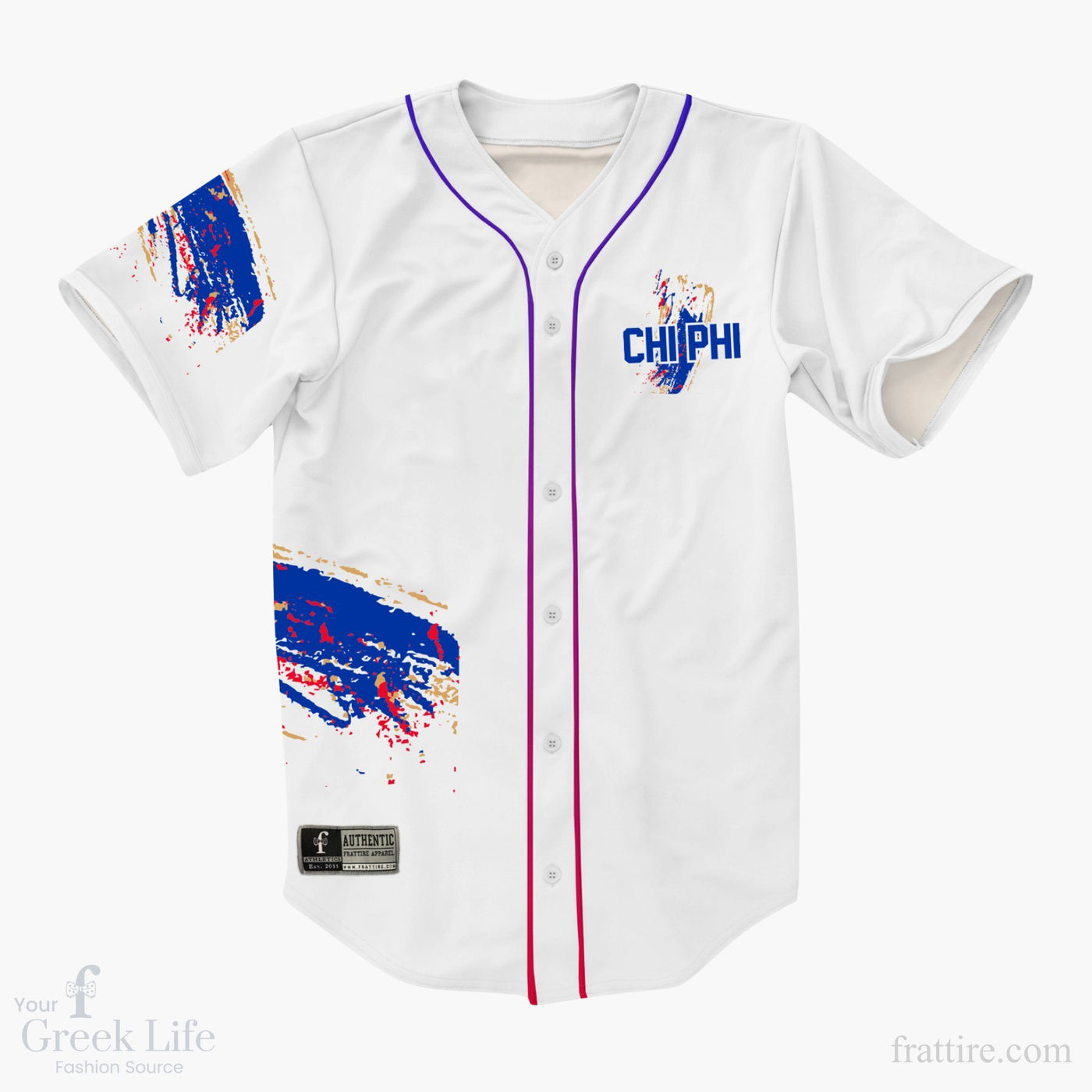 Chi Phi Retro Baseball Jersey