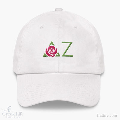 ΔΖ Letter Logo Dad hat