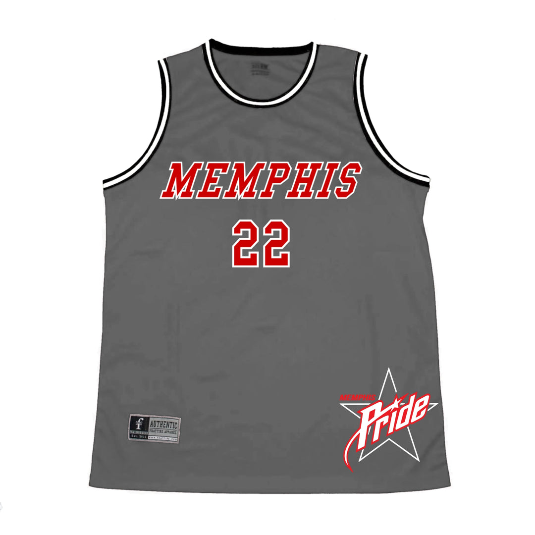 Apparel Basketball Jersey Gray Megz Apparel Gray Basketball Jersey