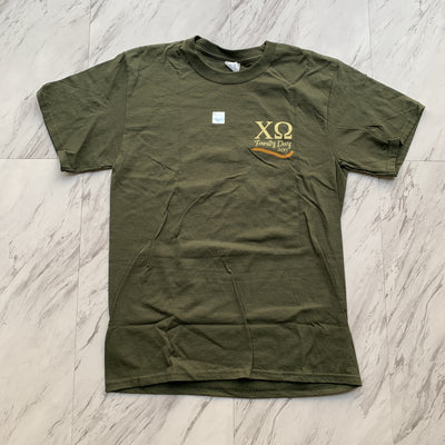 Chi Omega 2017 family day tee