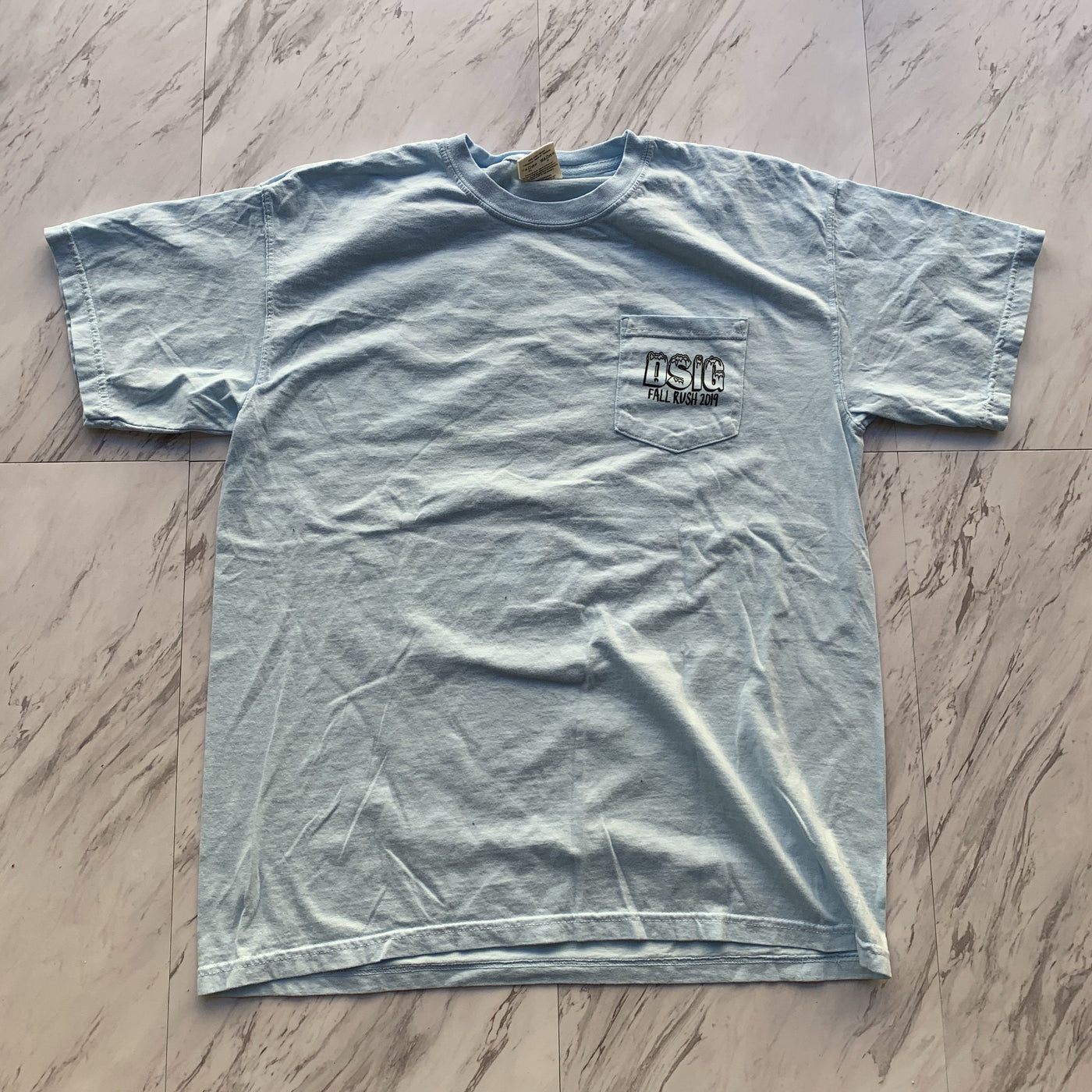 Delta Sigma Phi 2019 fall rush tee