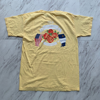 Pi Kappa Phi war of the roses yellow tee