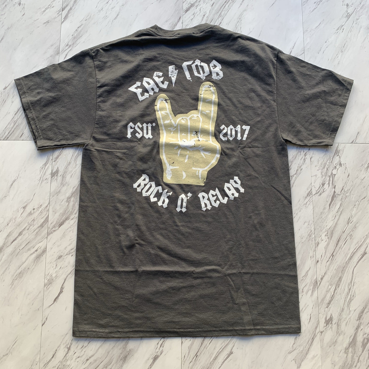 Gamma Phi Beta Sigma Alpha Epsilon rockin relay tee