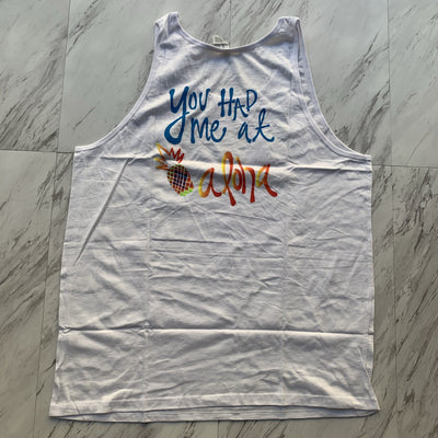 Zeta Tau Alpha pineapple tank