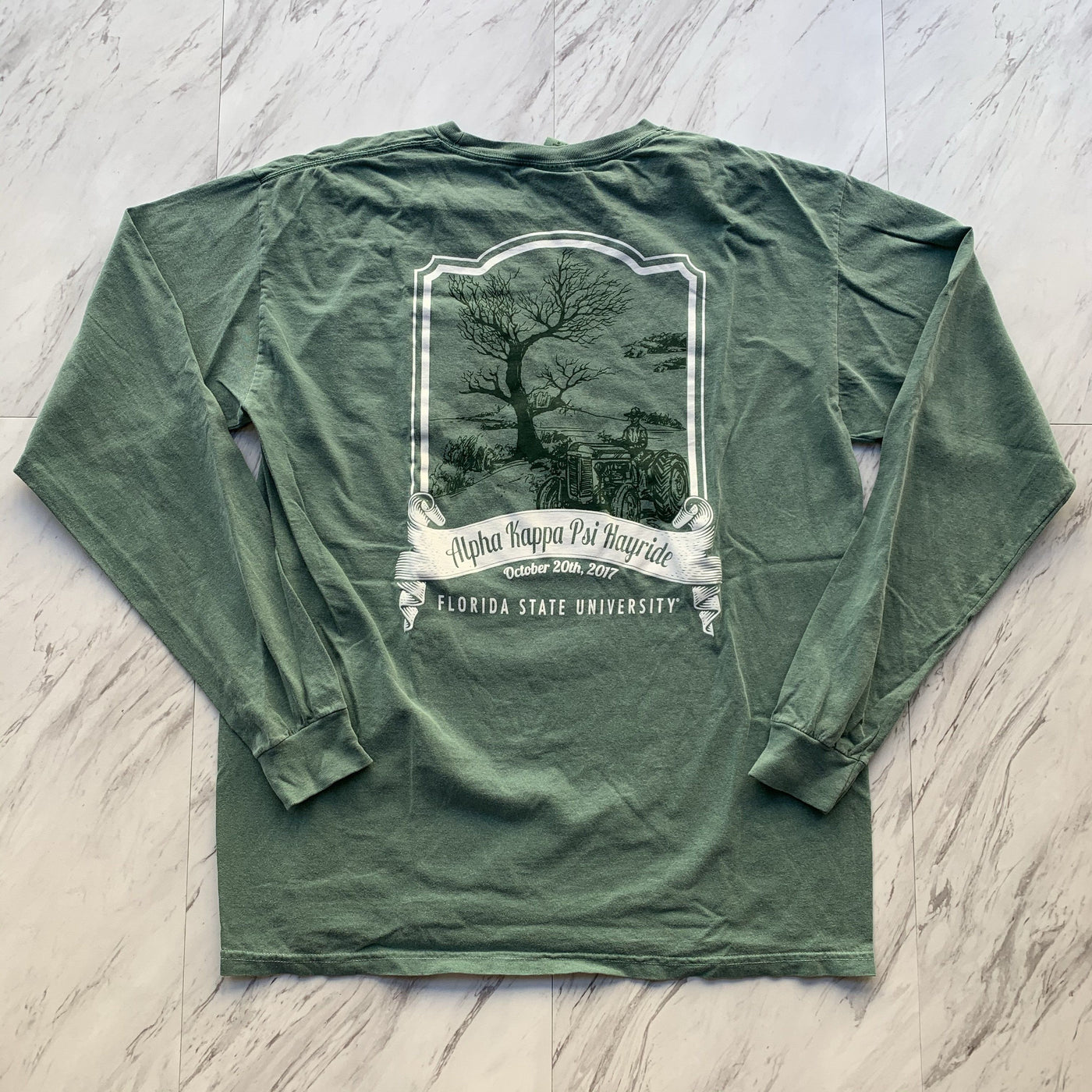 Alpha Kappa Psi hayride long-sleeve
