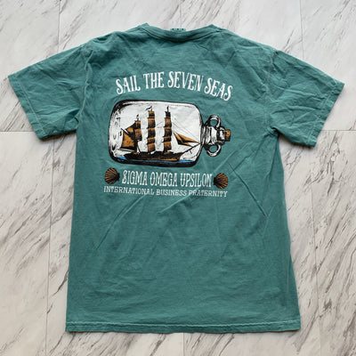 Sigma Omega Upsilon ship tee