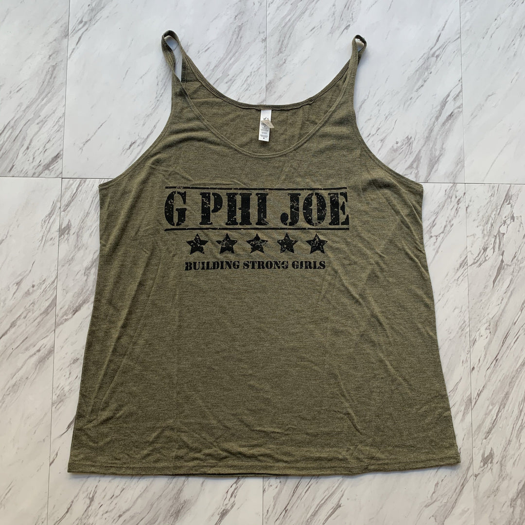 Gamma Phi Beta gphi joe ladies tank