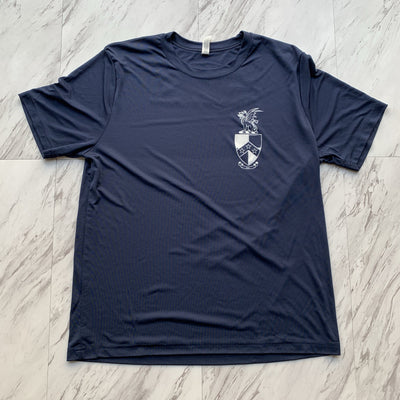 Beta Theta Pi crest performance tee