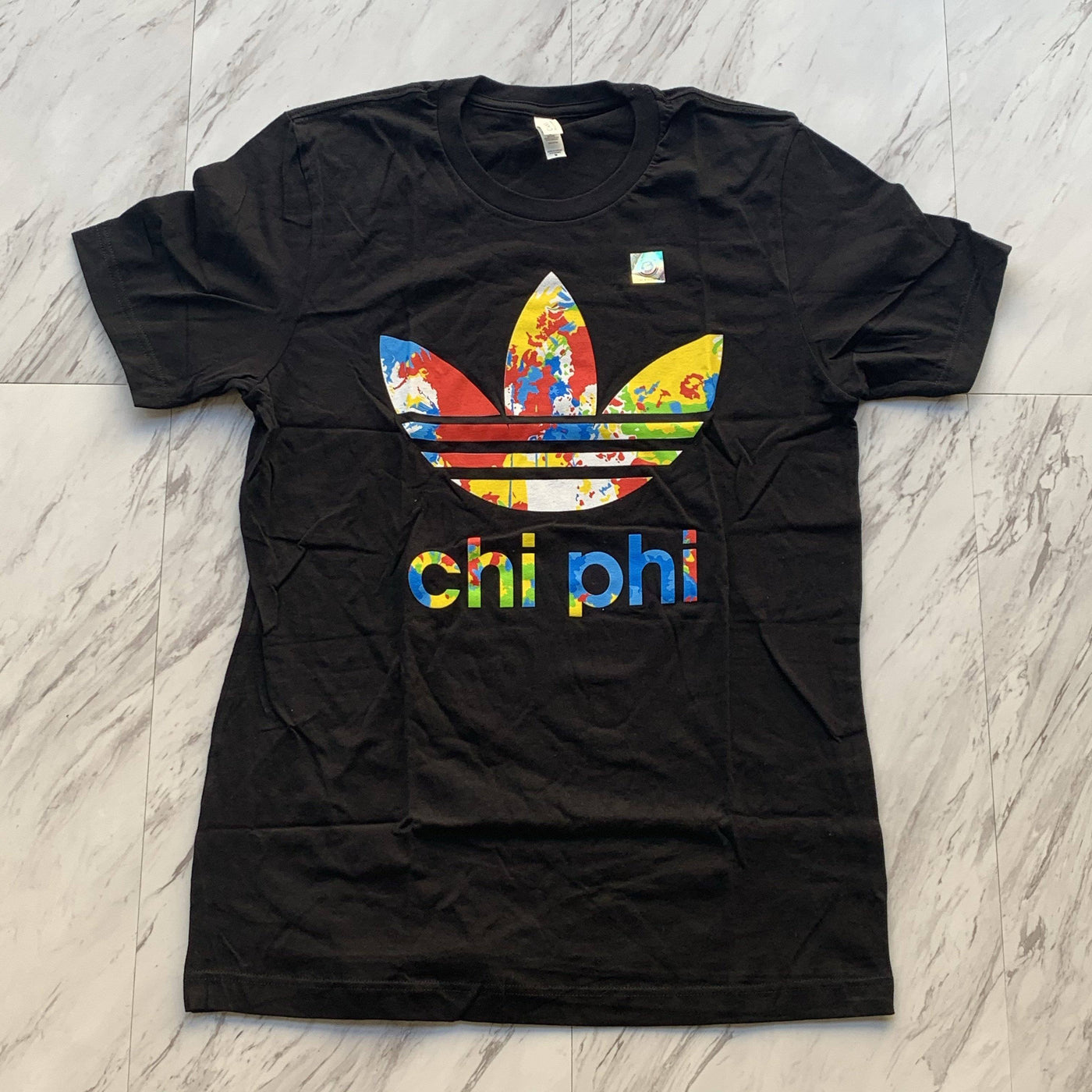 Chi Phi three leaf color splash tee