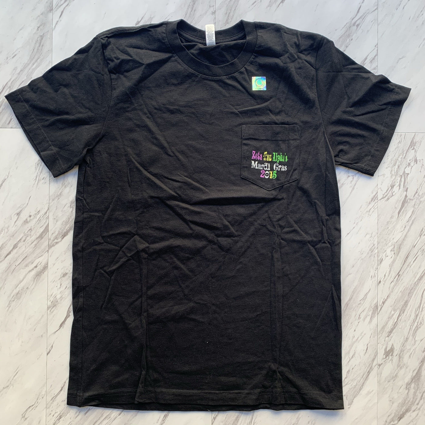 Zeta Tau Alpha mardi gras tee