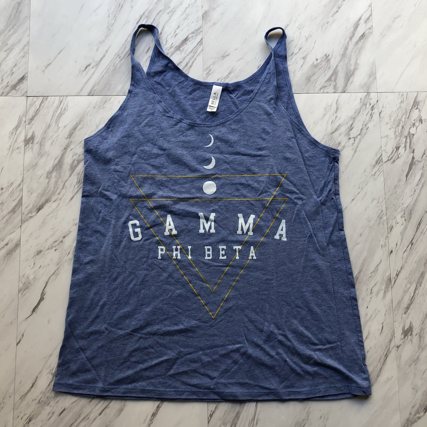 Gamma Phi Beta Crescent Ladies Tank